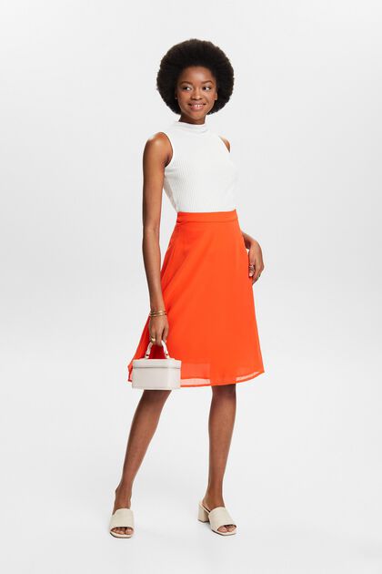 Front-slit cargo skirt, Icône, Women's Midi Skirts & Mid-Length Skirts