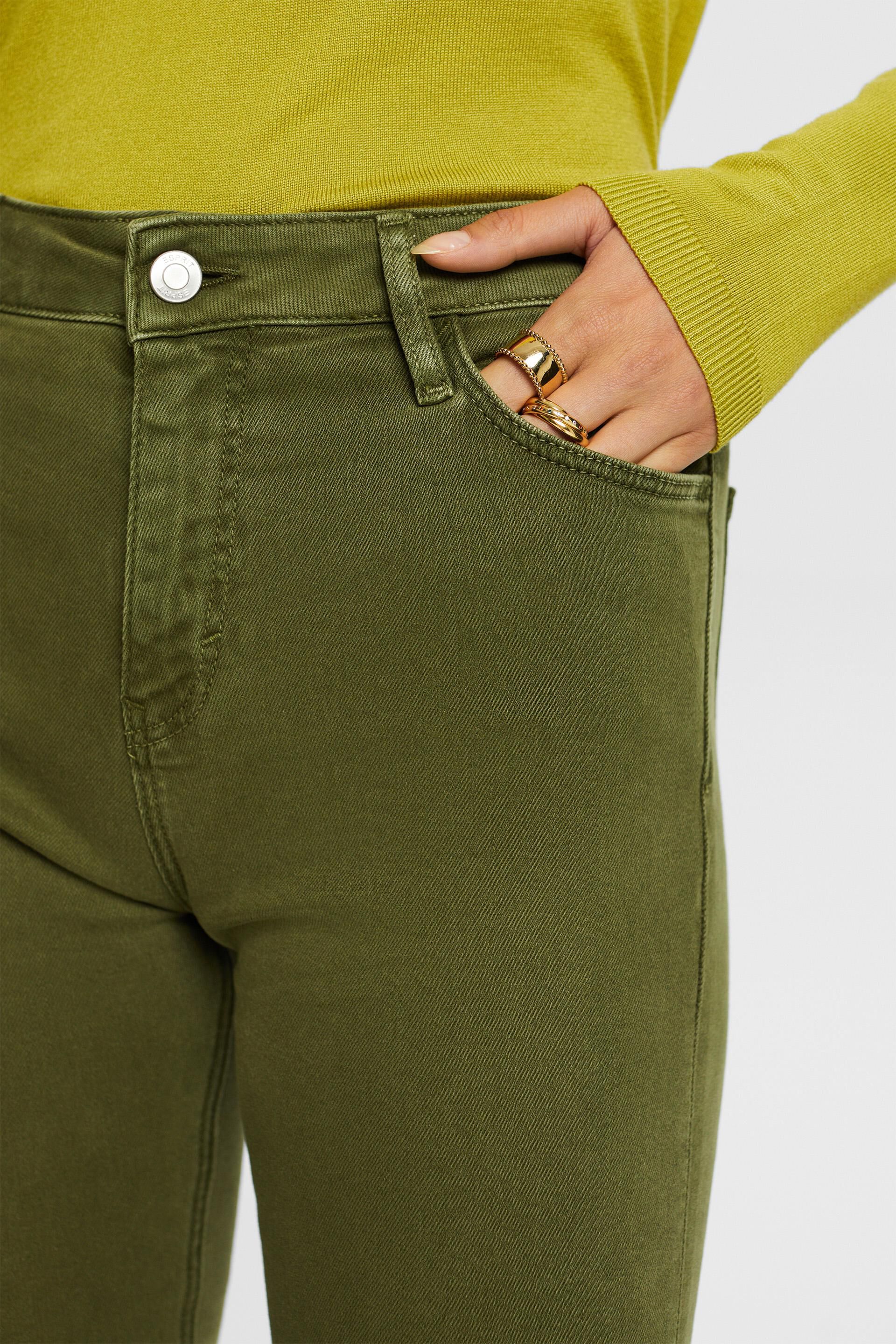 Slim fit stretch trousers at our Online Shop - ESPRIT