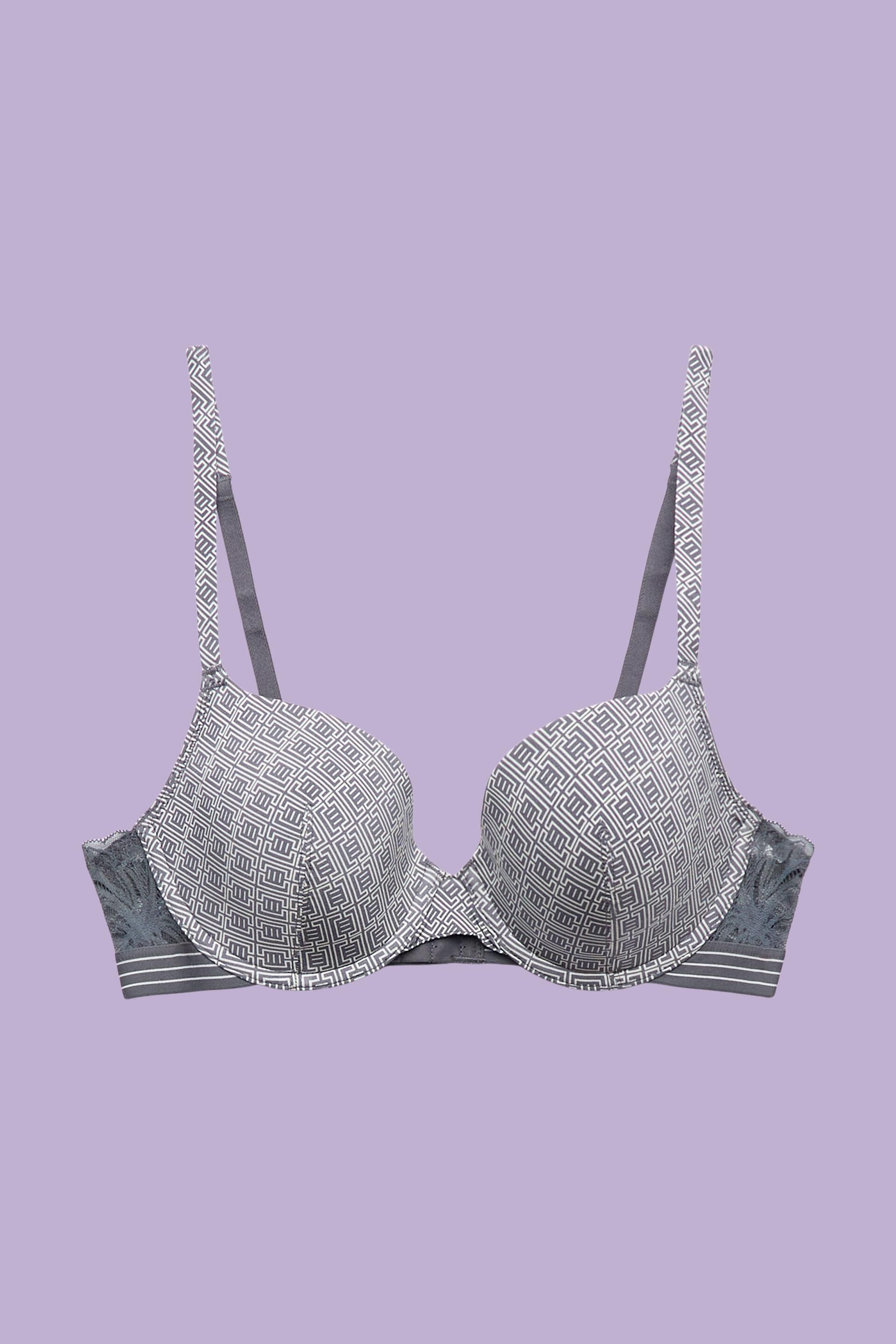 ESPRIT - Print Padded Underwire Lace Bra at our Online Shop