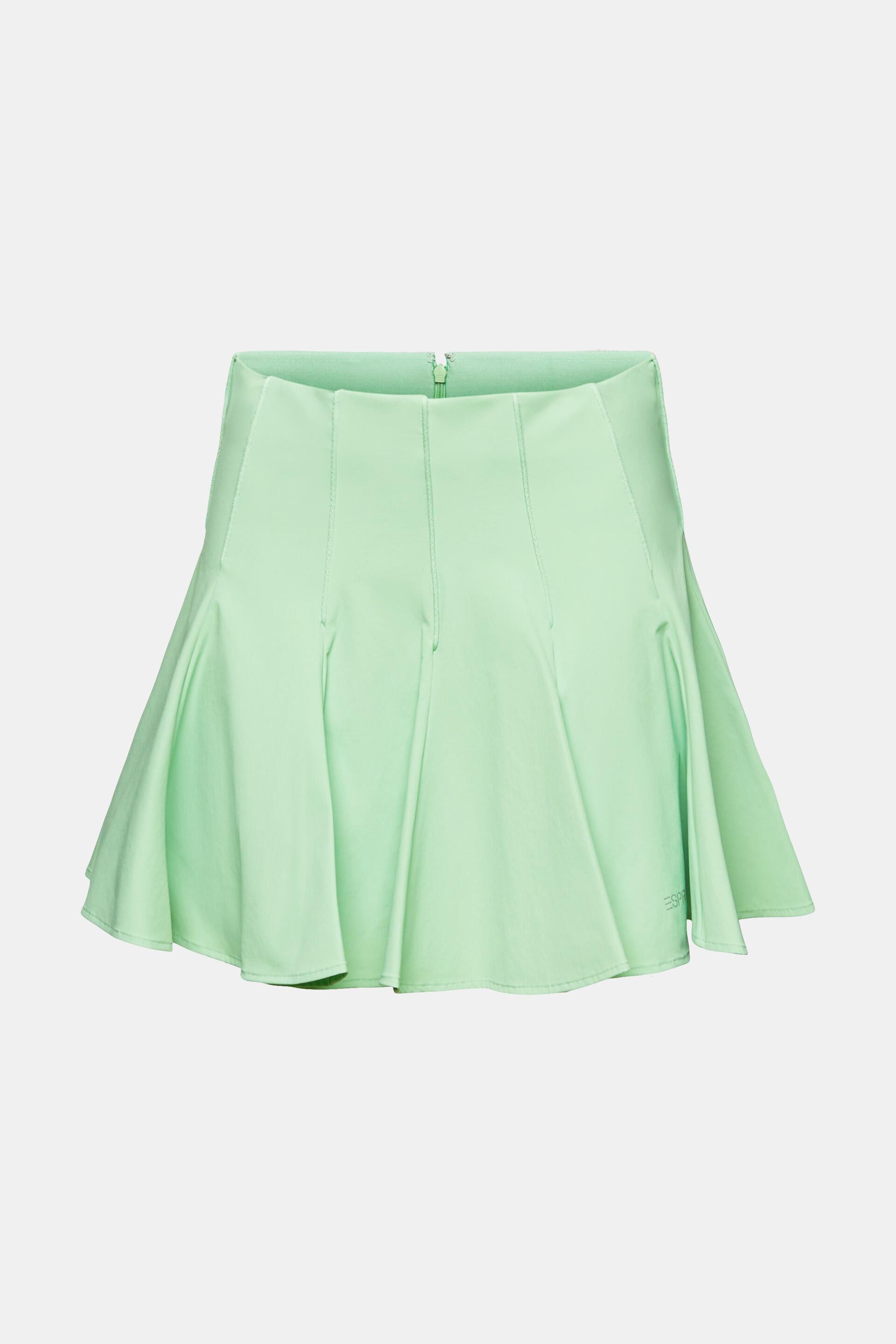 ESPRIT - Pleated Fit-and-Flare Mini Skort at our Online Shop