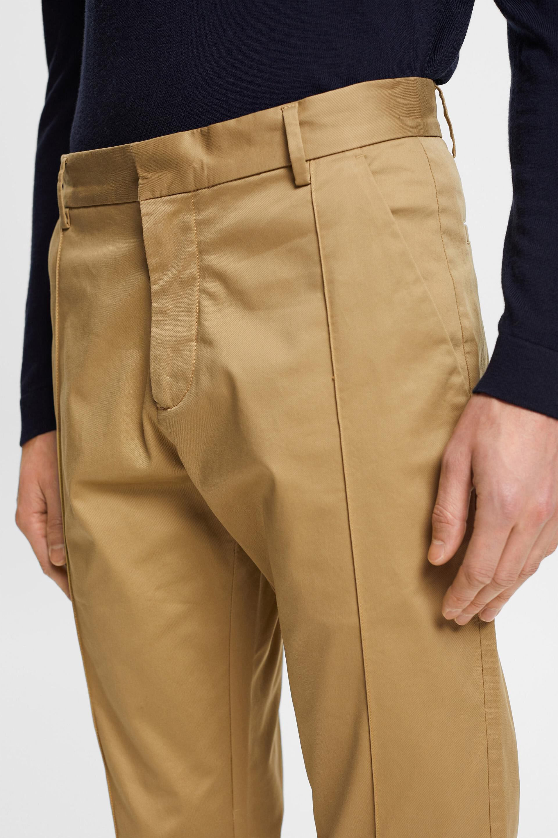 Pintuck trousers at our Online Shop - ESPRIT