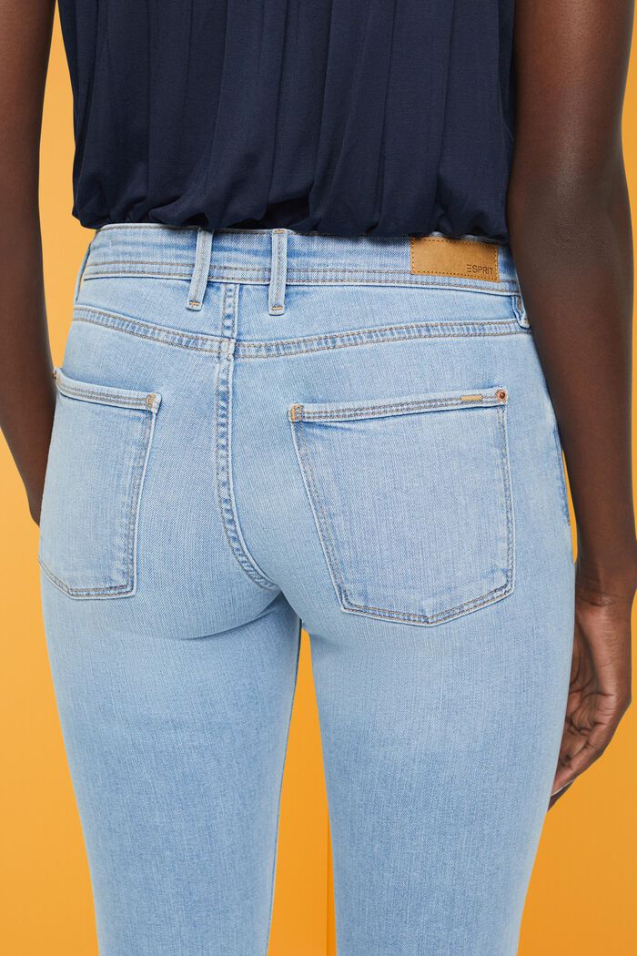 ESPRIT - Straight leg stretch jeans at our Online Shop