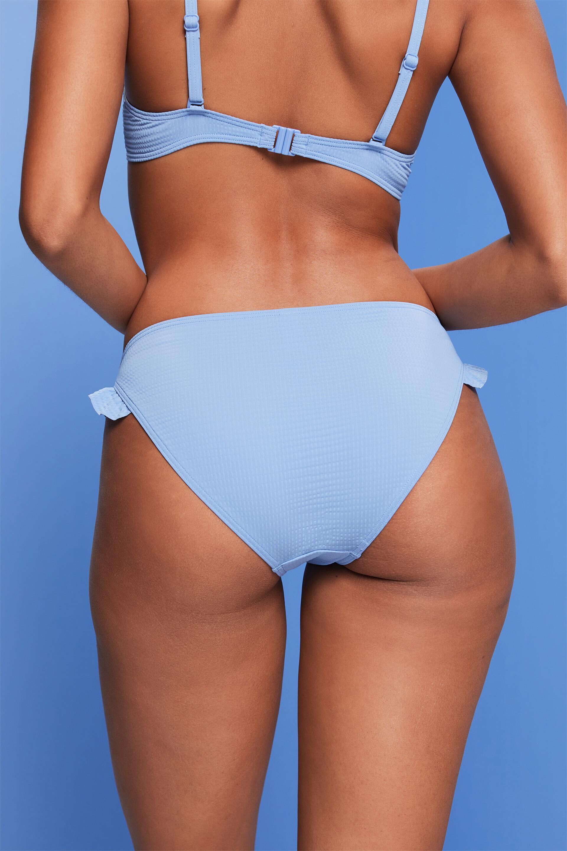 BLUESTONE Ruffle Bikini Bottom - Rich blue